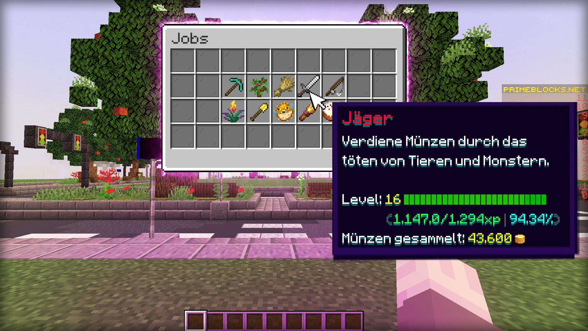 jäger1 Menu