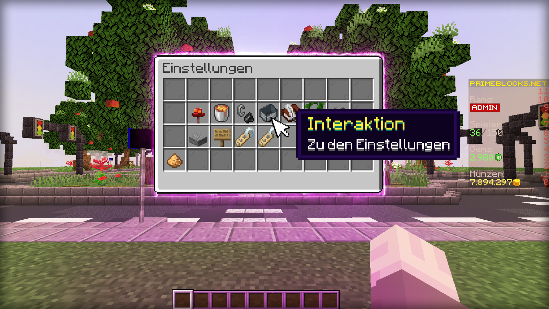 Plot-Interaktion1 Menu