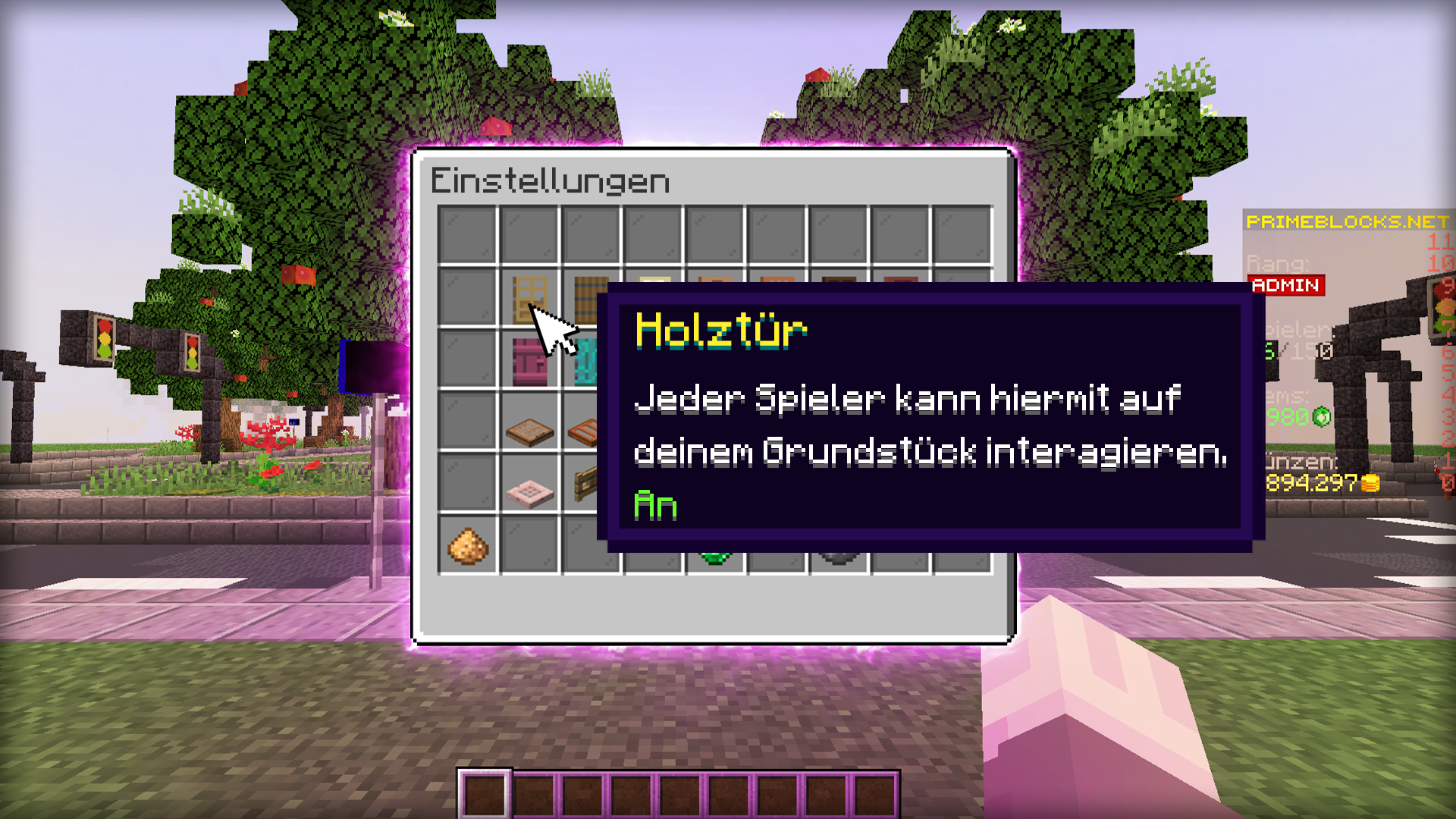 Plot-Interaktion7 Menu