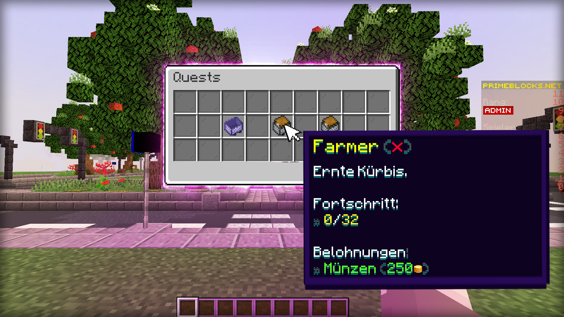 Farm Menu